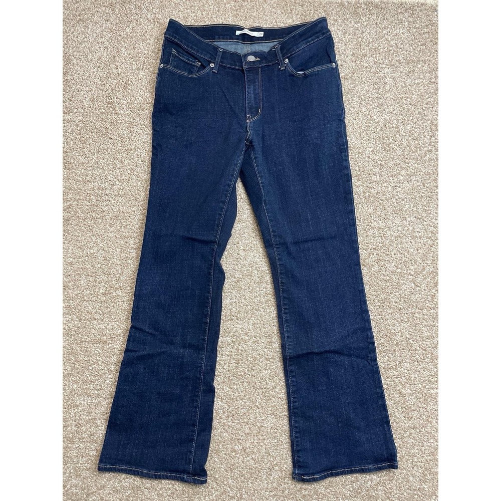 Levi's Jeans Womens 29 Blue Bootcut 515 Stretch Medium Wash Denim